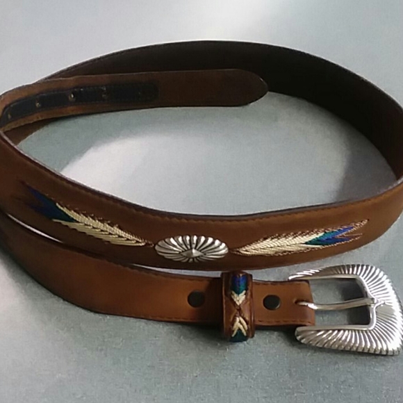 Tony Lama Accessories - Tony Lama Leather Belt